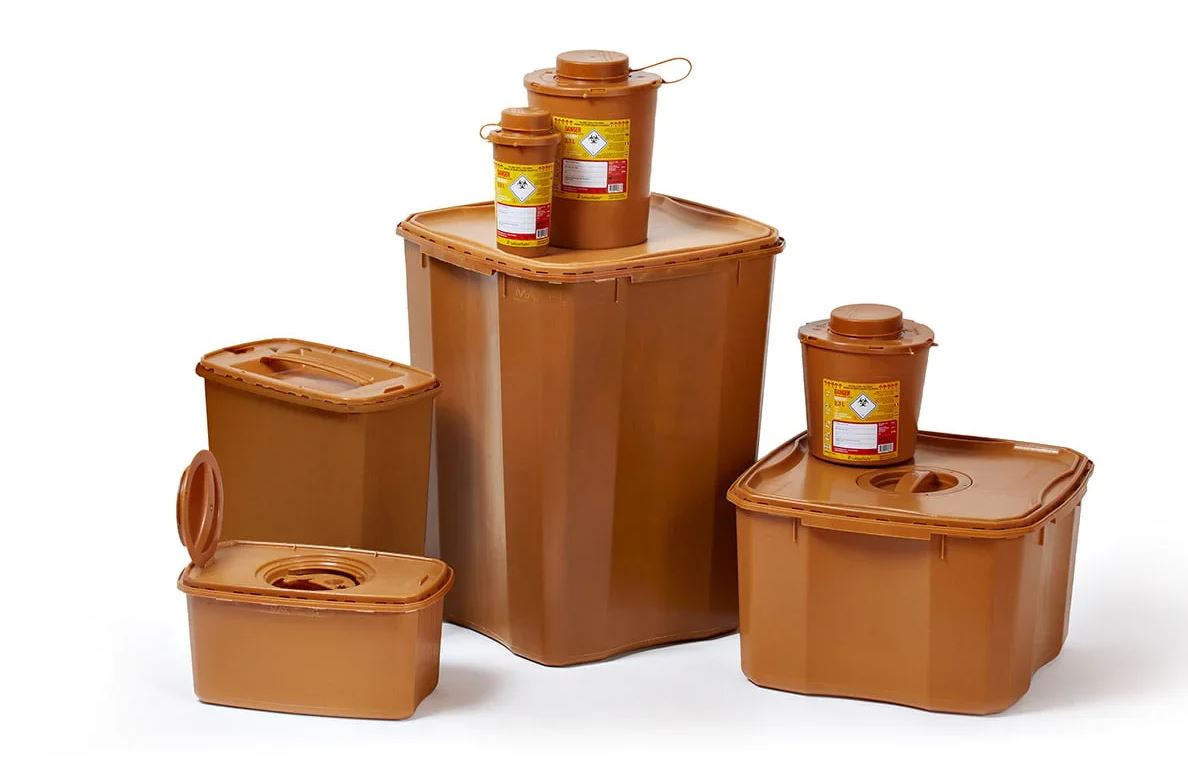 Stora Enso, FrostPharma and Mälarplast develop clinical waste container from biocomposites